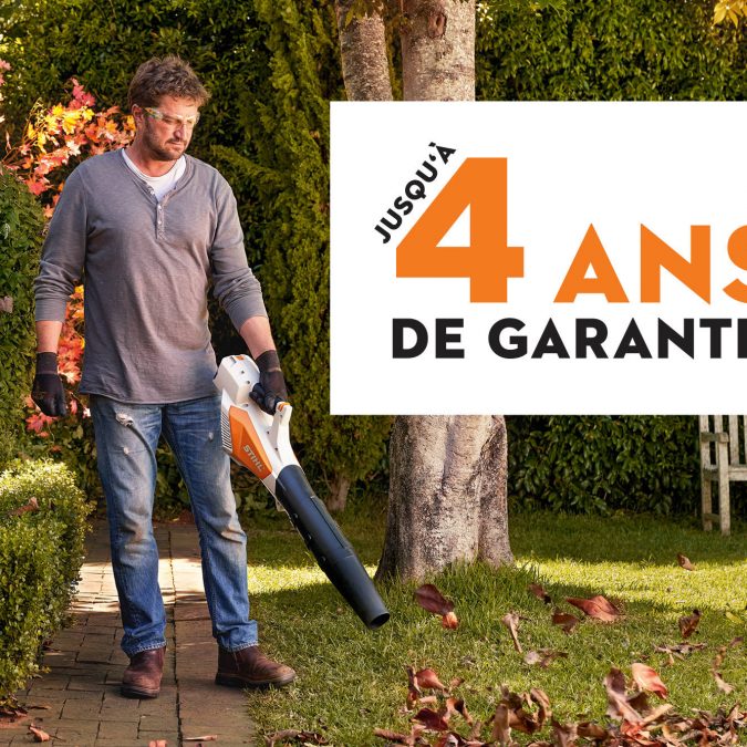 STIHL  :  op&eacute;ration extension de garantie Mulhouse